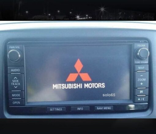Mitsubishi 8750A384 Sat Nav SD card MMCS W11 W12 Europe 2024 - Image 2