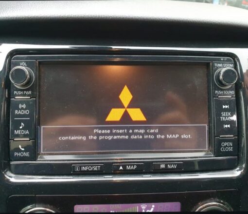 Mitsubishi 8750A594 Sat Nav SD card MMCS W15 W17 Europe 2024 - Image 2