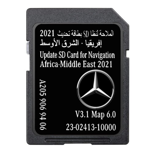 Africa / Middle East Mercedes A2059069406 Sat Nav SD card GARMIN MAP PILOT V6 2021 FINAL VERSION