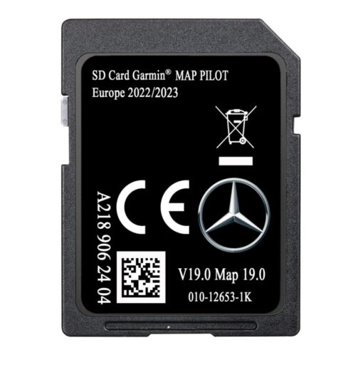 Europe Mercedes A2189062404 Sat Nav SD card GARMIN MAP PILOT V19 2022/23