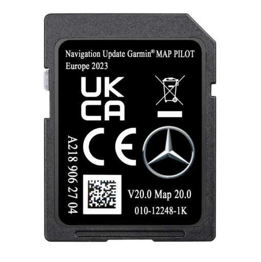 Europe Mercedes A2189062704 Sat Nav SD card GARMIN MAP PILOT V20 2023
