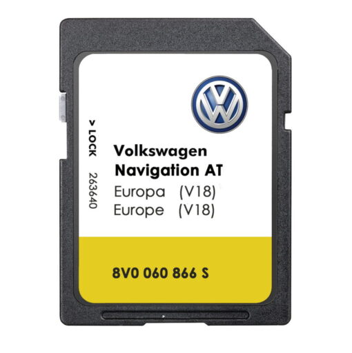 Volkswagen 5G0919866Q Sat Nav SD card Discover Media AT MIB1 Europe 2023
