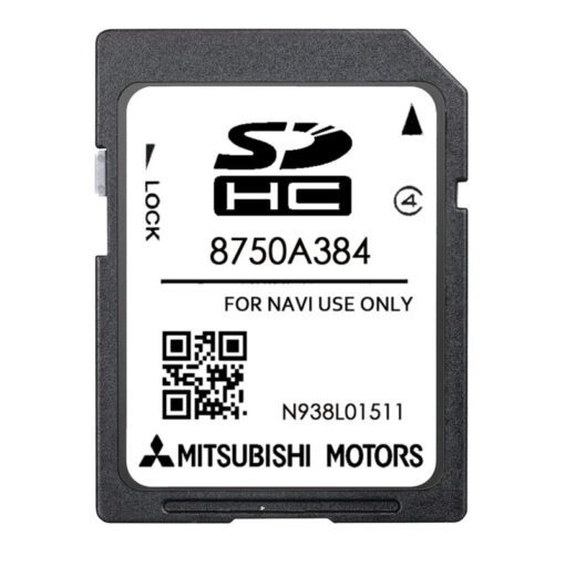 Mitsubishi 8750A384 Sat Nav SD card MMCS W11 W12 Europe 2024