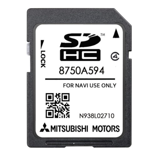 Mitsubishi 8750A594 Sat Nav SD card MMCS W15 W17 Europe 2024