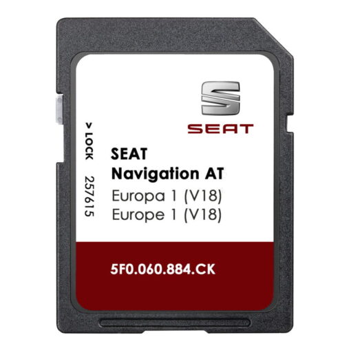 Seat 5F0060884CK Sat Nav SD card MIB1 Europe 2023