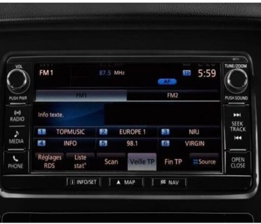Fiat 8750A582 Sat Nav SD card WF-11 Europe 2024 - Image 2