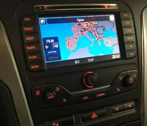 FORD MCA Sat Nav SD Card Western Europe 2022 - Image 3