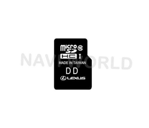 Lexus Europe Gen 8-9 PW675-00A83 Sat Nav micro SD card 2024-2025