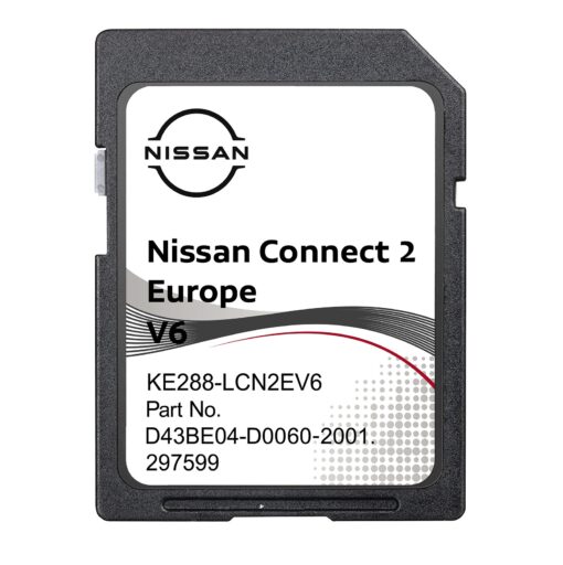 Nissan KE288-LCNKEV6 Europe Sat Nav SD card 2023 Connect 2 v6